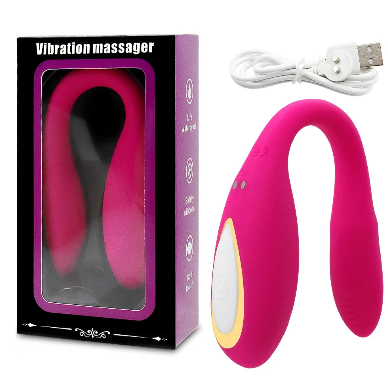 Vibrador de Calcinha em Formato U – Encaixe Perfeito Discreto e Intenso