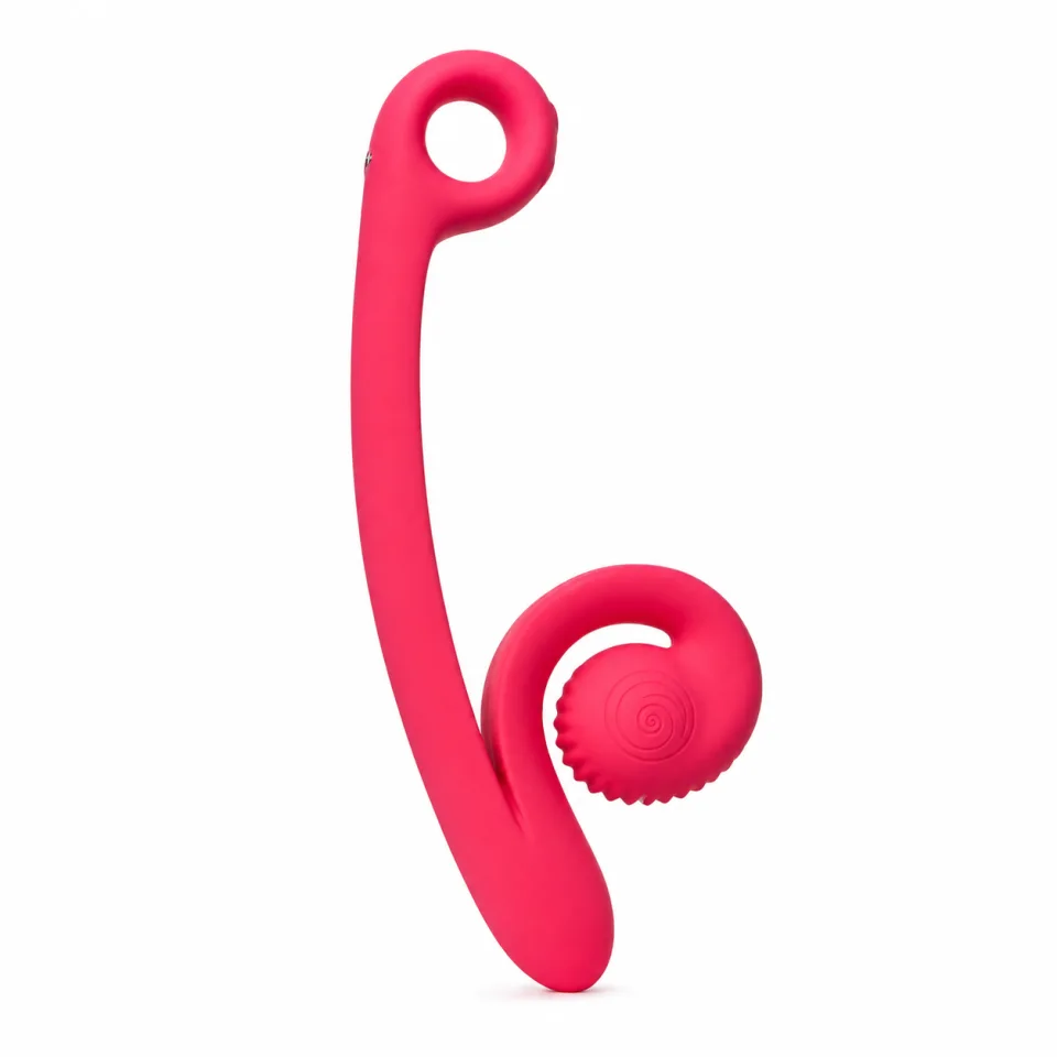 SVibe Snail Curve in pink on a white background, official product photograph