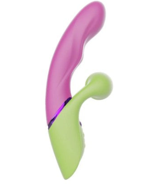 Macetando – Vibrador Penetrável com Função Tapping e Estimulador de Clitóris