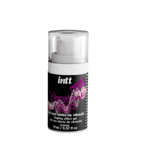 Vibration power chiclete gel com efeito de vibração, pulsação e aquecimento