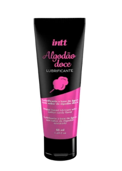 Lubrificante corporal com aroma de algodão doce 50ml