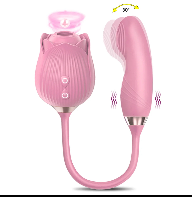 Vibrador Sugador para Clitóris e Mamilos – Lambe, Suga e Vibra com Intensidade Irresistível