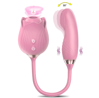 Vibrador Sugador para Clitóris e Mamilos – Lambe, Suga e Vibra com Intensidade Irresistível