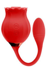 Rosa Sugadora - Vibrador Clitóris Pulsação 12 Modos Snak