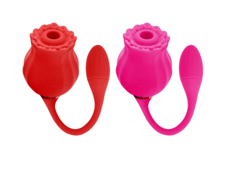 Rosa Sugadora - Vibrador Clitóris Pulsação 12 Modos Snak