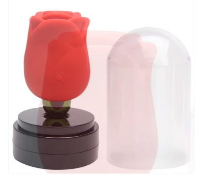 Rosa Vibrador Cúpula Pulsação E Língua