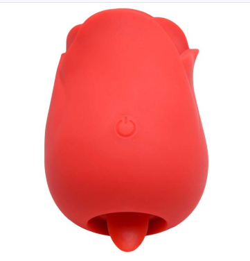 Rosa Vibrador Cúpula Pulsação E Língua