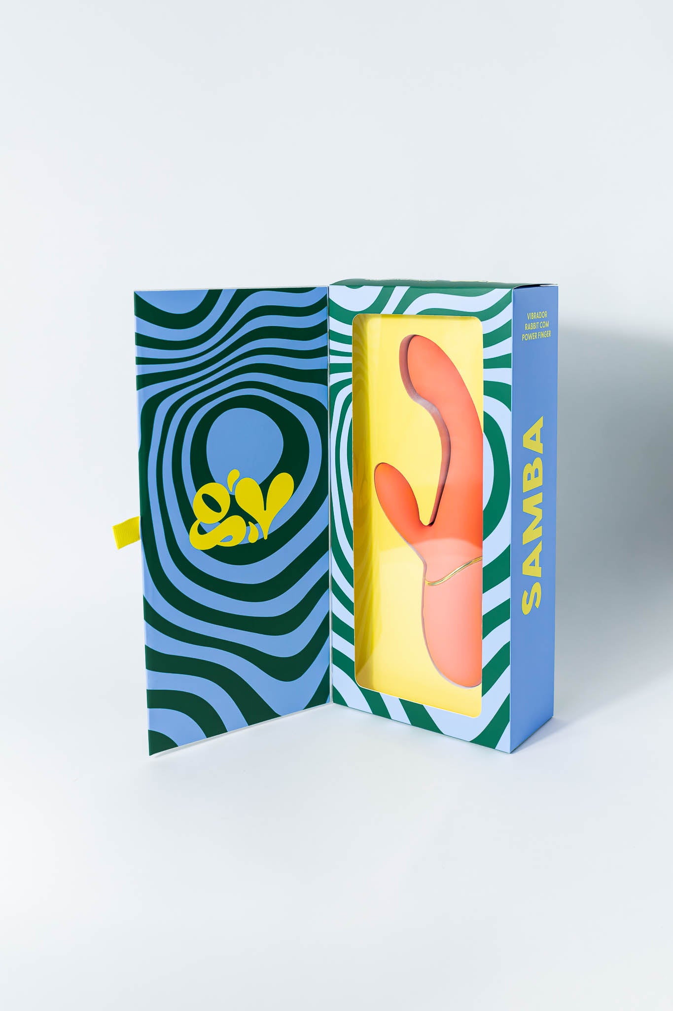 Samba Vibrador Rabbit com Power Finger