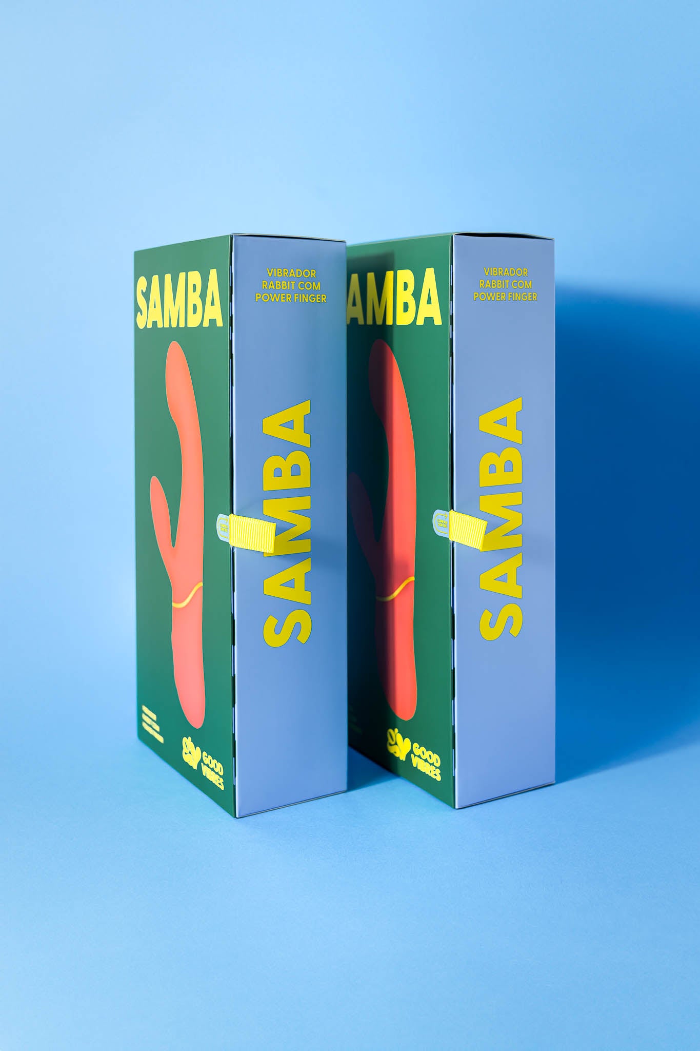 Samba Vibrador Rabbit com Power Finger